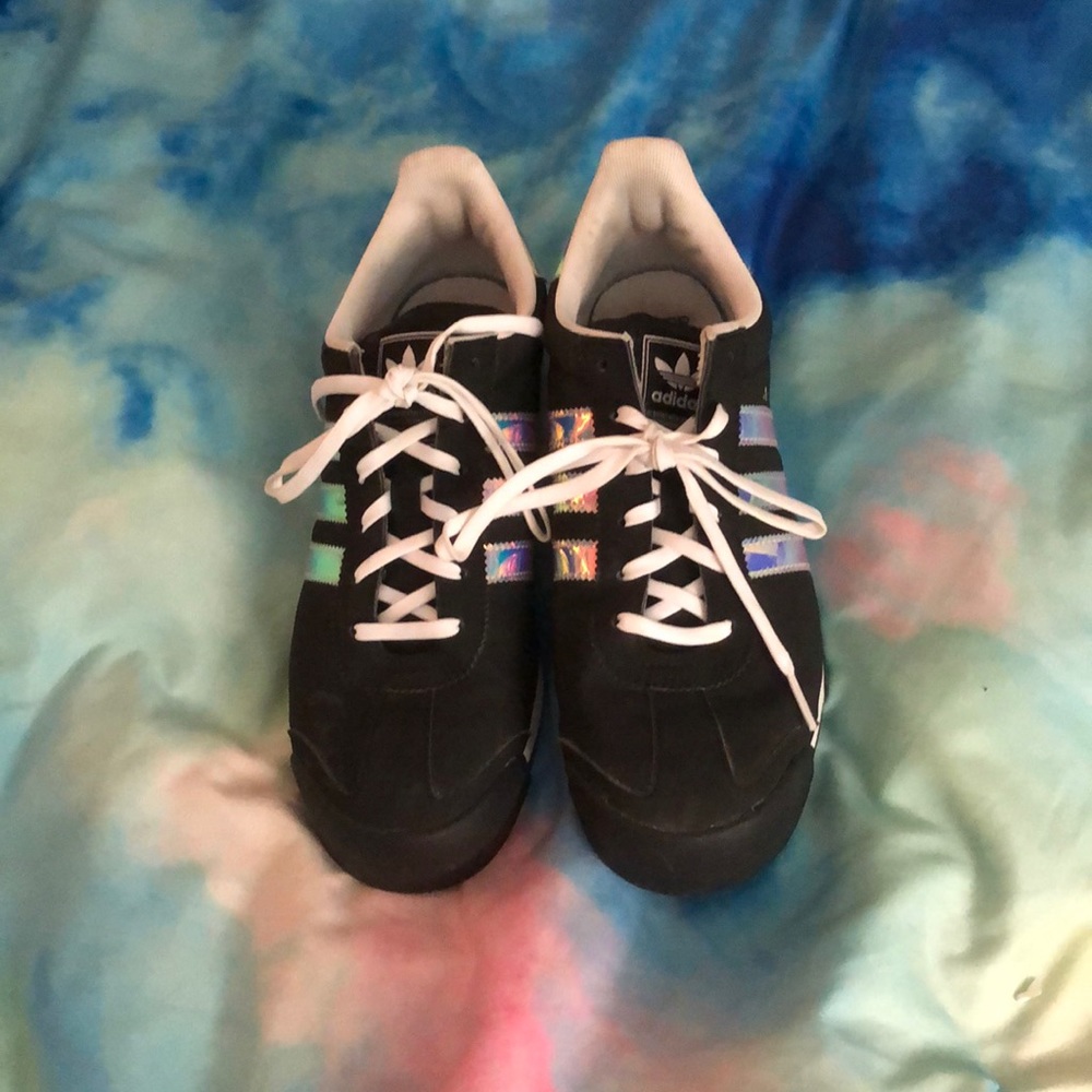 Adidas Iridescent Custom Tennis shoes!